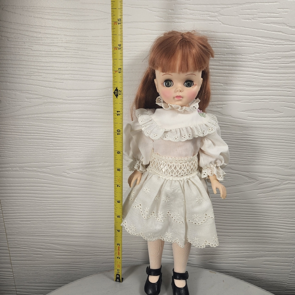 Vintage Mid-century 1966 Effanbee Chipper Doll 14.5 Inch Red Hair Sleepy eyes - Picture 9 of 9